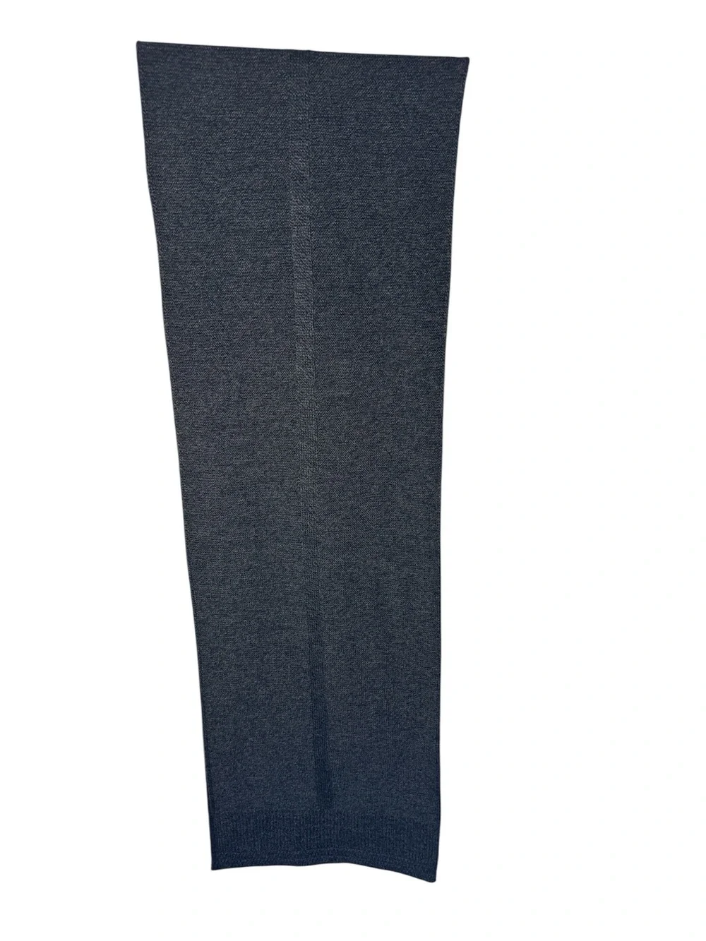 NWT Banana Republic Unisex Extra Fine Merino Wool Knit Scarf Gray 79
